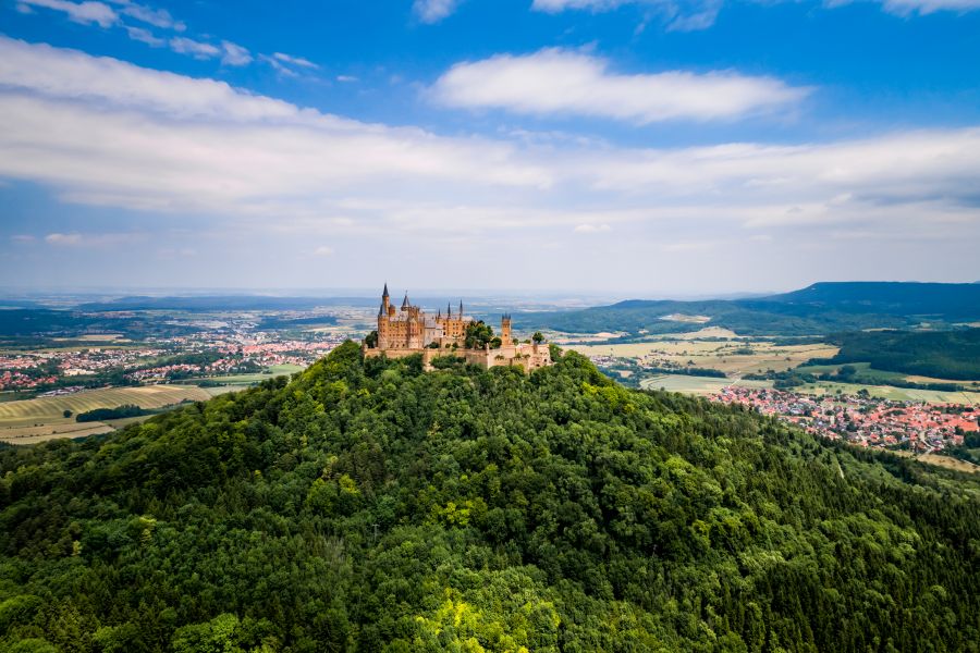 Bild von Burg Hochzollern auf der Schwäbischen Alb